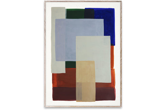 Layers 01 by Berit Mogensen Lopez  - 50 x 70 cm