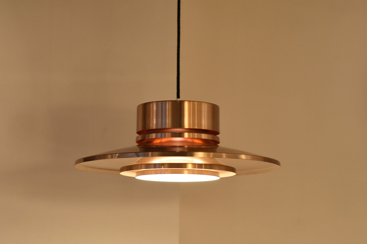 Copper ceiling pendant by Granhaga