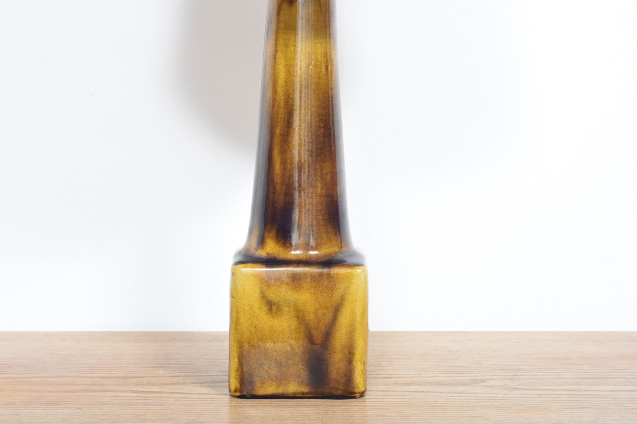 Ceramic table lamp by Kähler