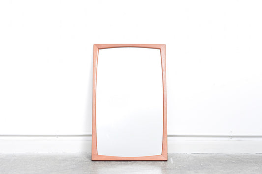 Wide rectangular mirror