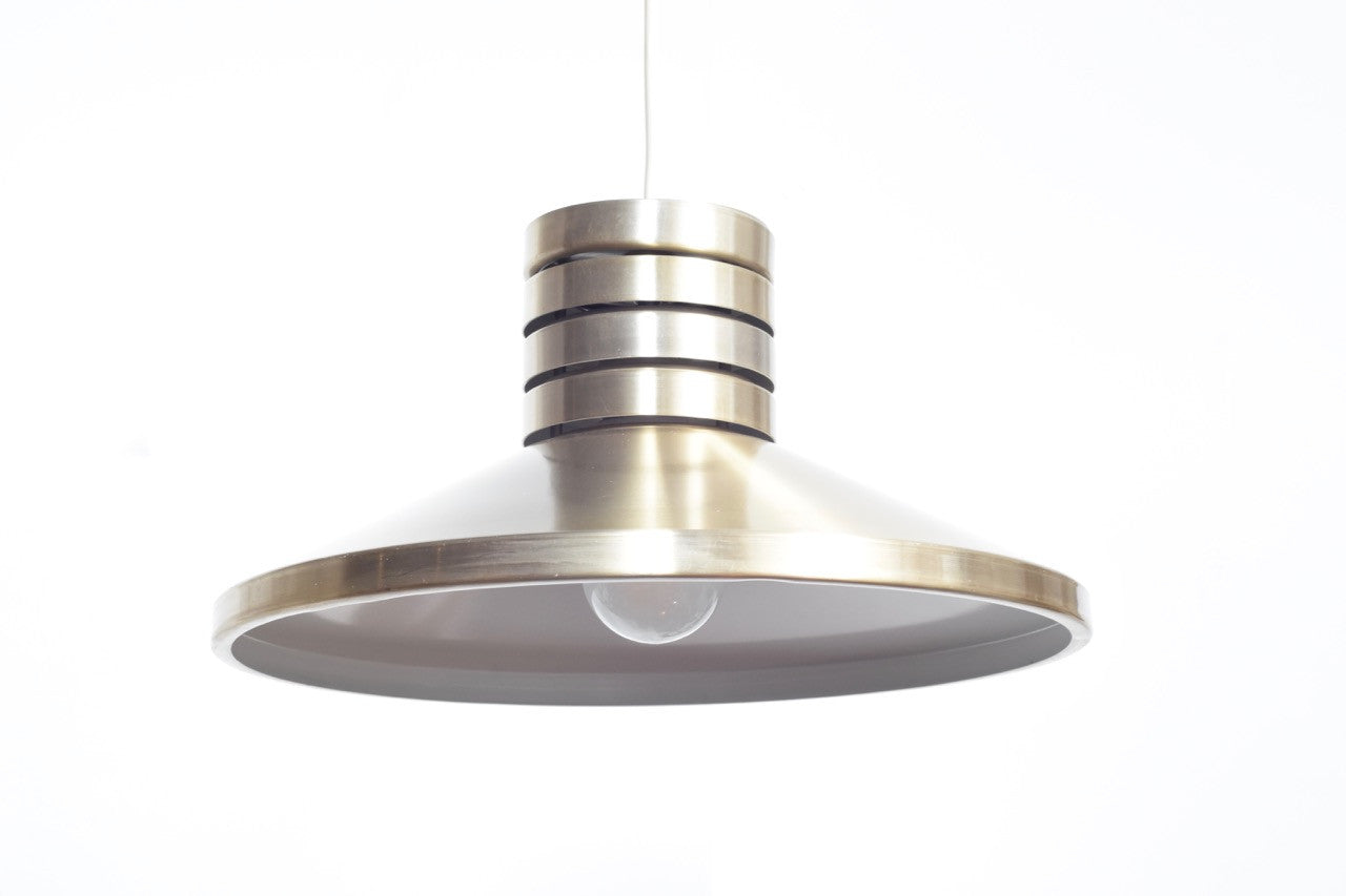 Spun aluminium ceiling light
