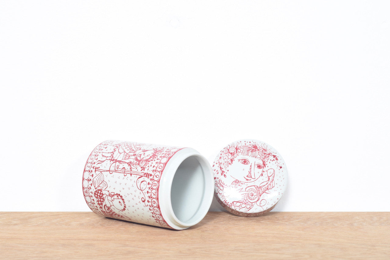 Bjørn Wiinblad container with lid