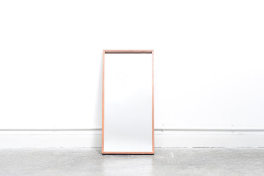 Medium teak mirror