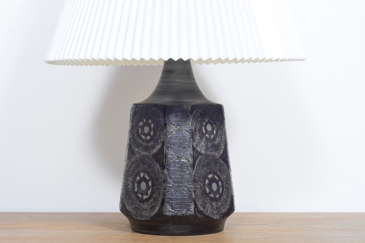 Large table lamp with shade