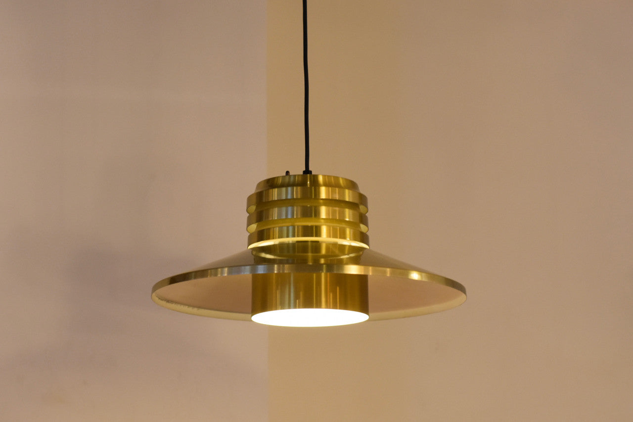 Brass ceiling light by Granhaga