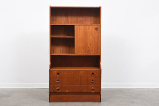 1970s Danish teak storage cabinet