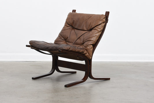 Two available: 1970s leather Siesta chairs