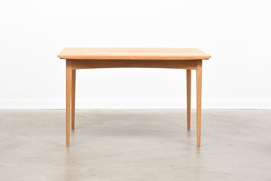 1960s extending oak dining table