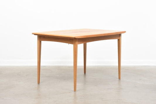 1960s extending oak dining table