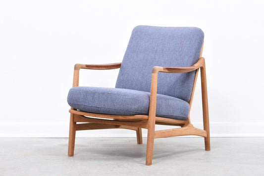 Teak and oak lounge chair by Tove & Edvard Kindt-Larsen