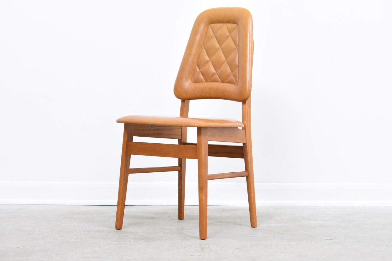 Set of six Norwegian dining chairs