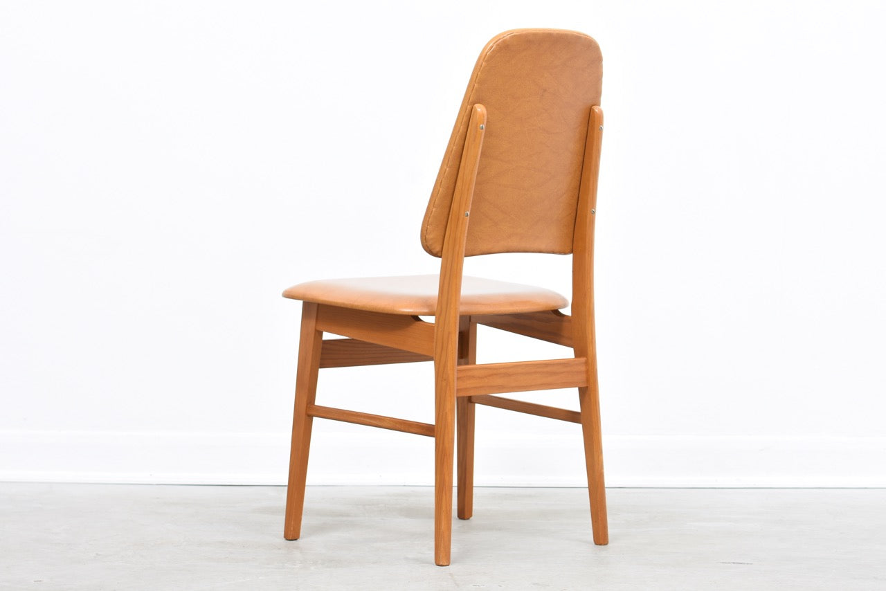 Set of six Norwegian dining chairs