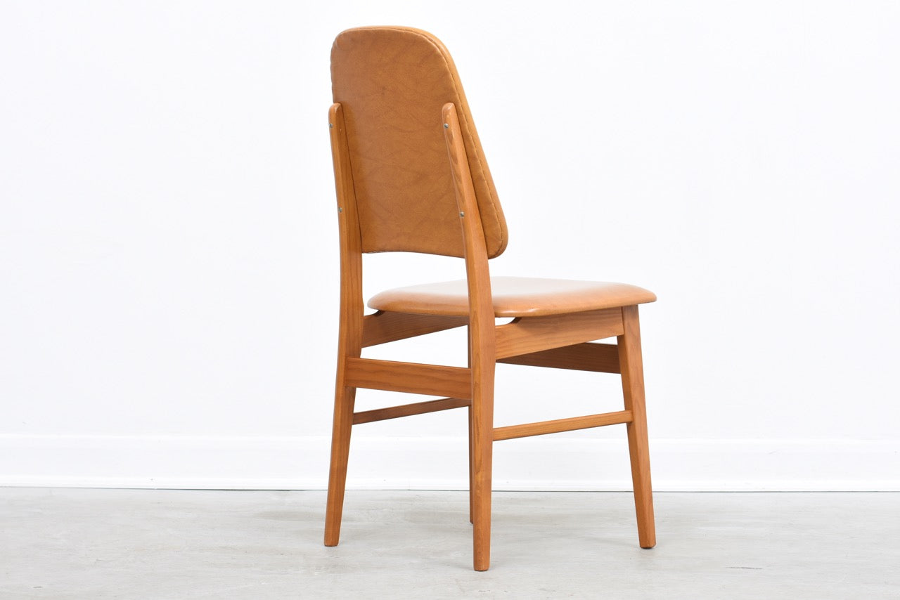 Set of six Norwegian dining chairs