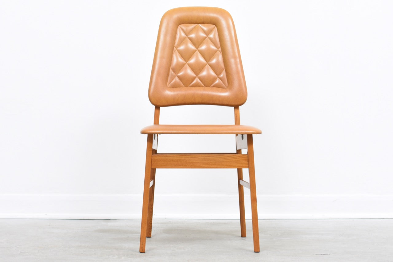 Set of six Norwegian dining chairs