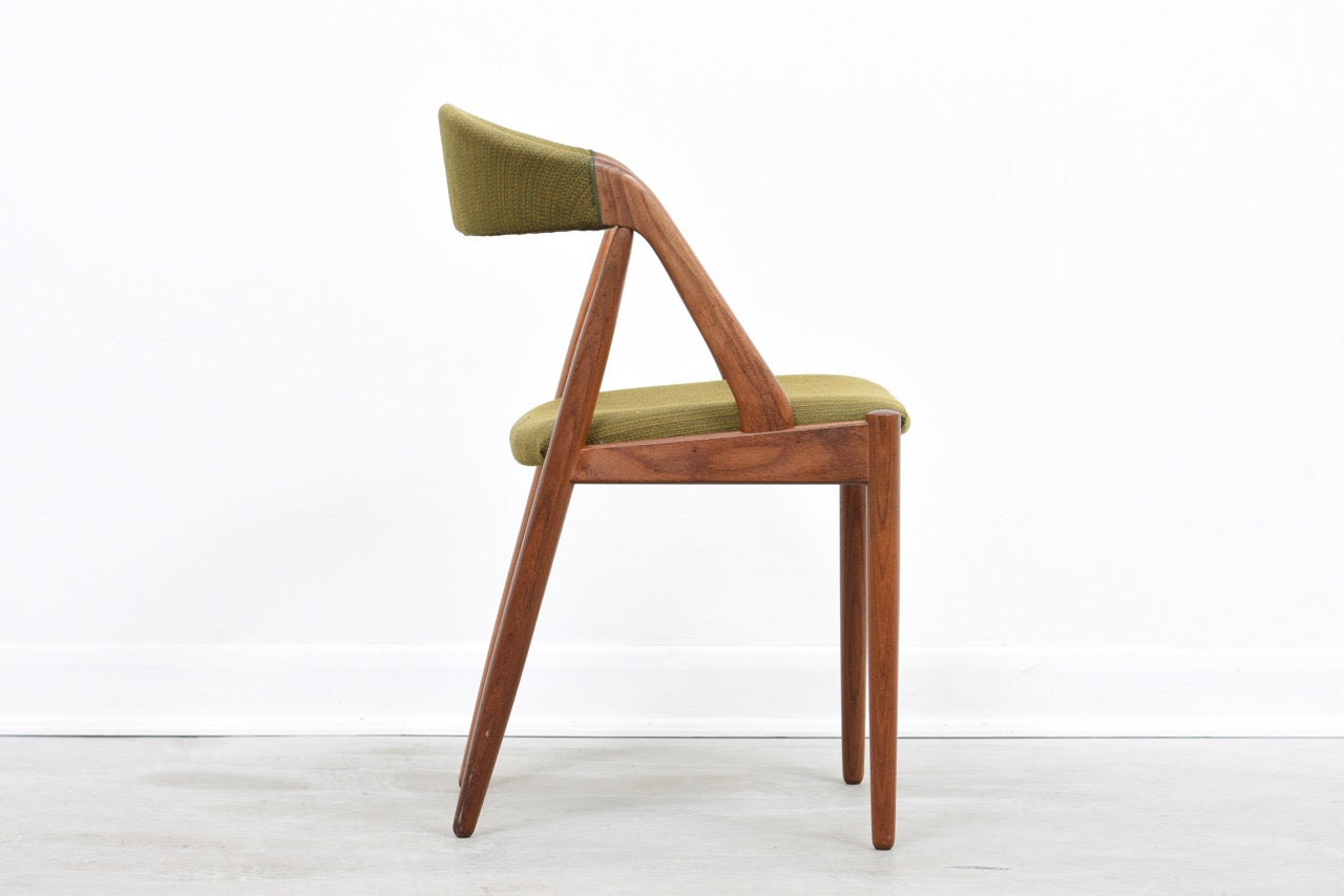 Single teak chair by Kai Kristiansen