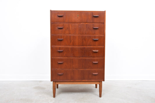 1950s teak chest of drawers by Poul Volther