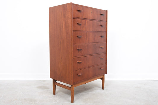 1950s teak chest of drawers by Poul Volther