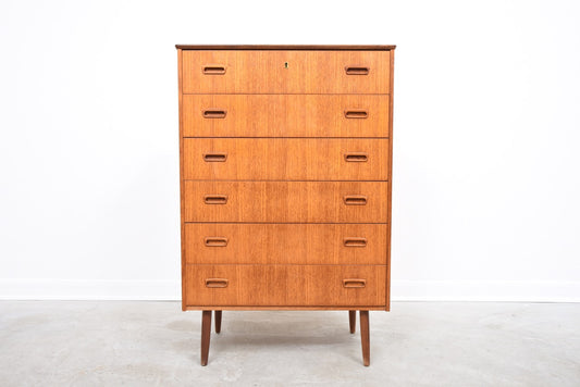 1960s teak chest of drawers