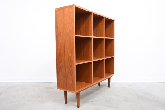 Large teak bookshelf
