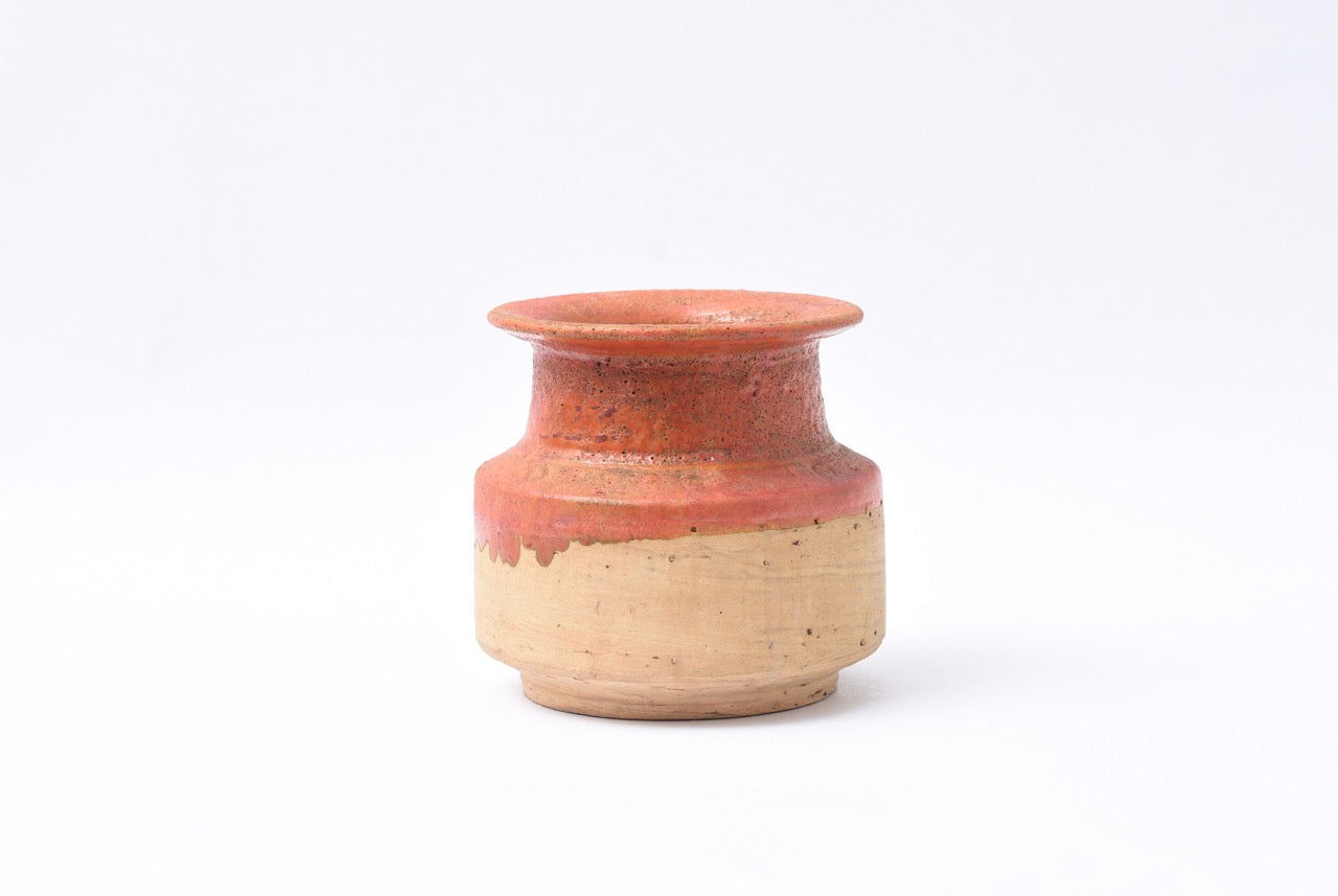 Two-toned stoneware vase