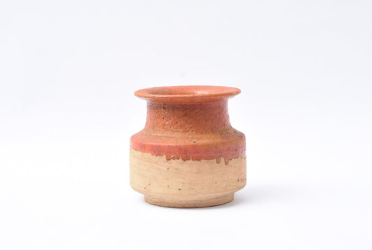 Two-toned stoneware vase