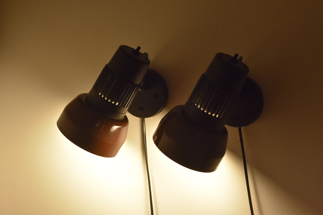 Pair of wall lights by Lyskaer Belysning