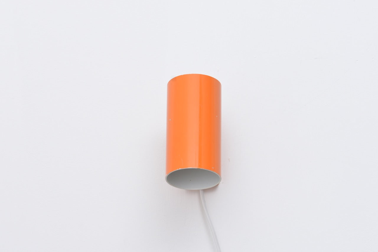 Wall light by E. S. Horn with cylindrical shade