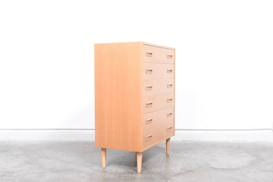 Oak chest of drawers by Westergaard Møbelfabrik