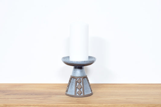 Pedestal candle holder by Frank Keramik