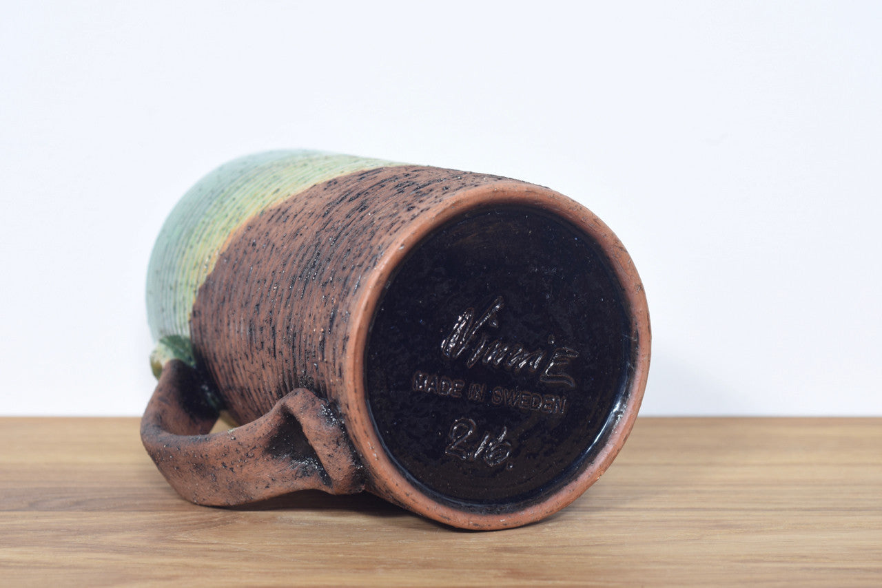 Stoneware jug by Ninnie Ekeberg Fursgren