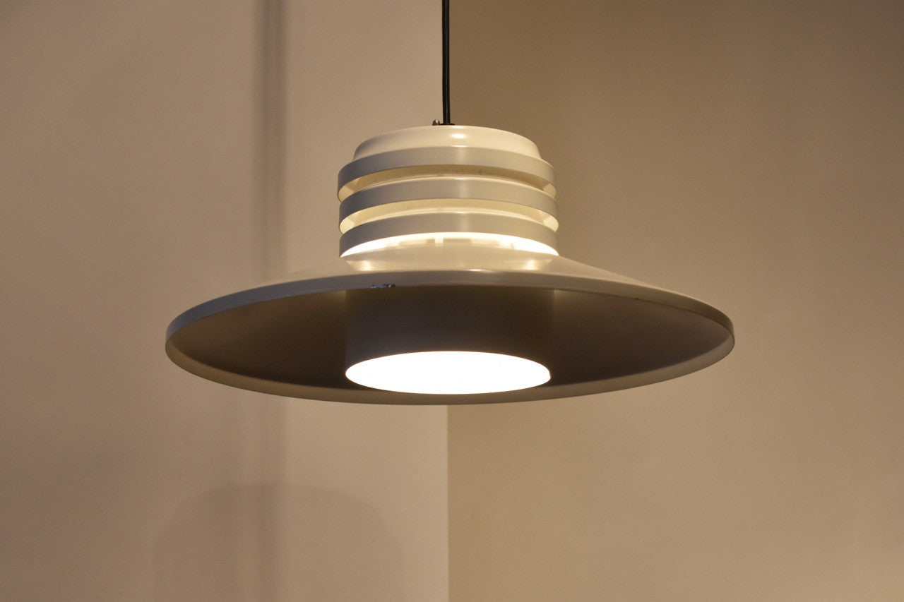 White ceiling light by Carl Thore