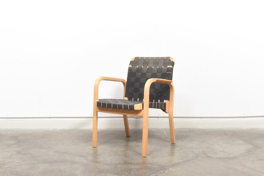 Two available: Armchair 45 by Alvar Aalto