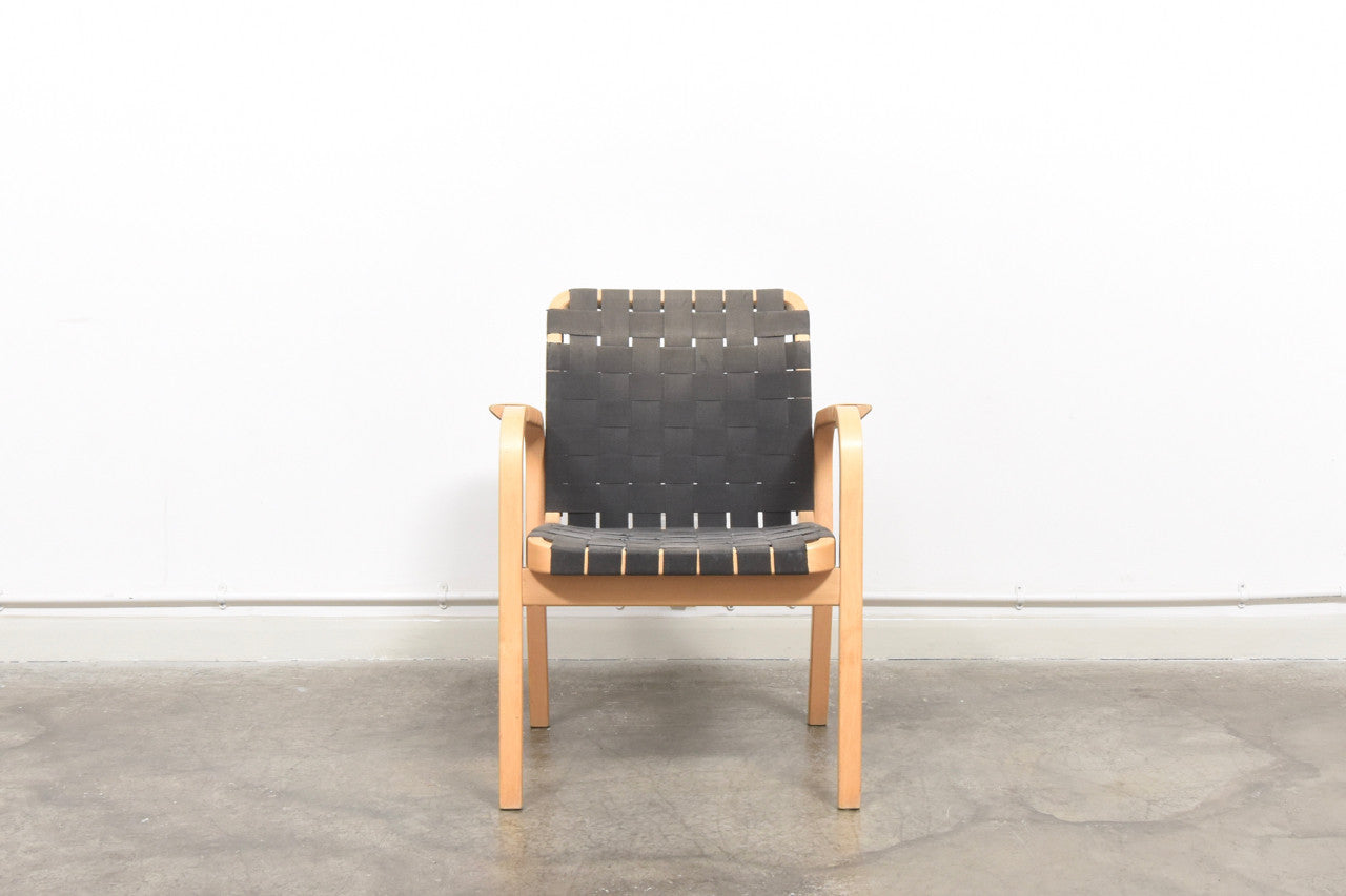 Two available: Armchair 45 by Alvar Aalto
