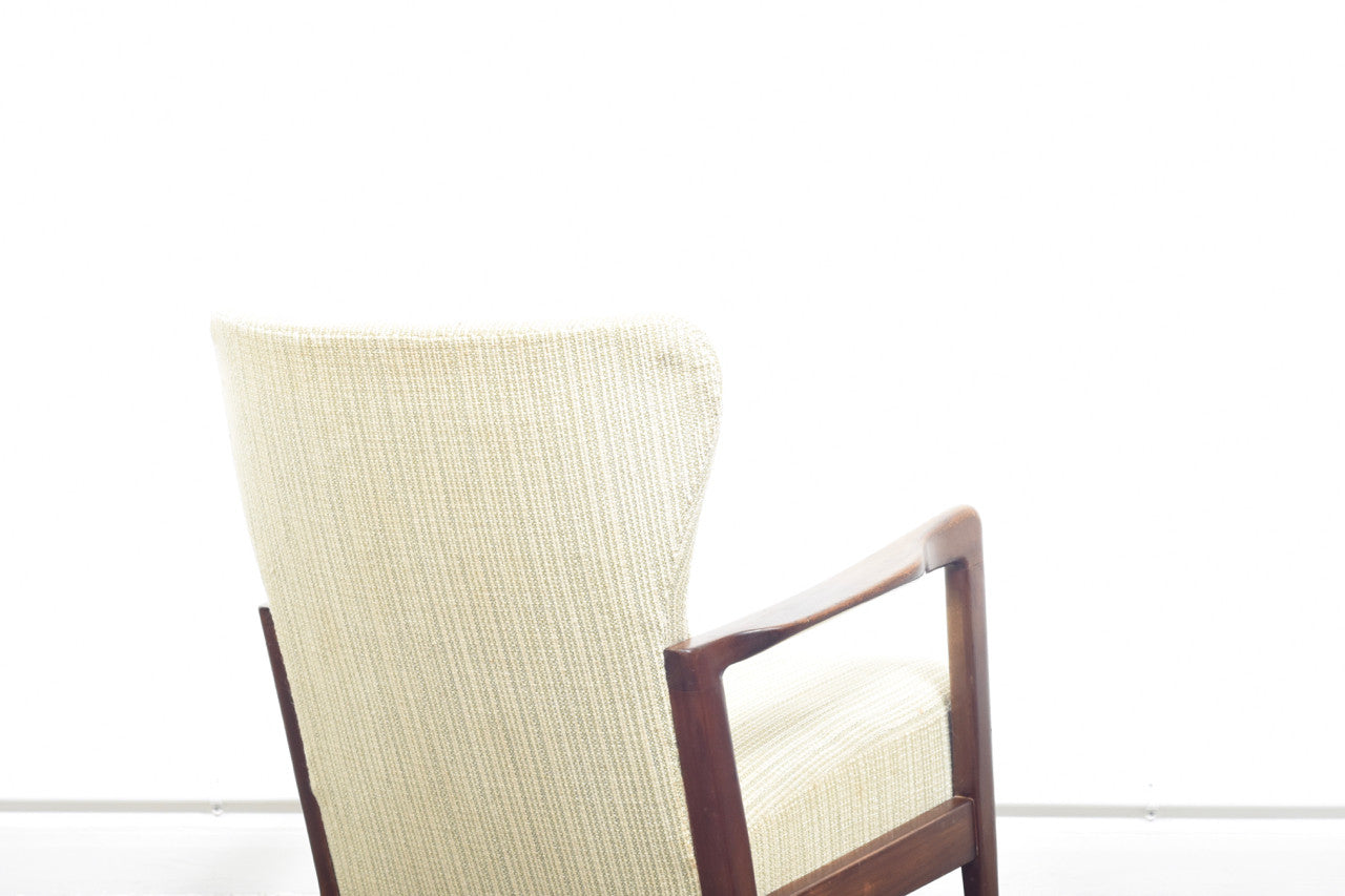 Low back occasional chair by Søren Hansen