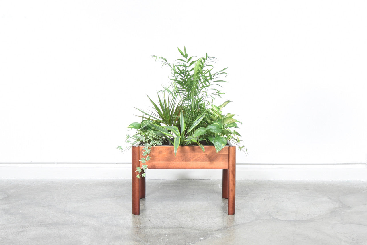 1970s beech planter