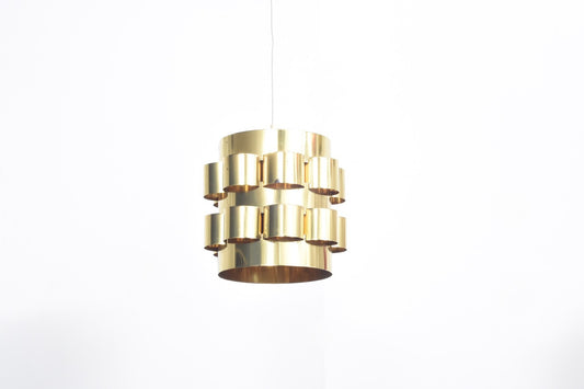 Brass ceiling light
