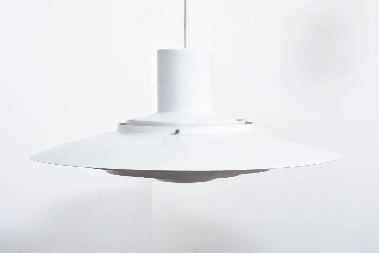White 'P376' ceiling light by Kastholm & Fabricius