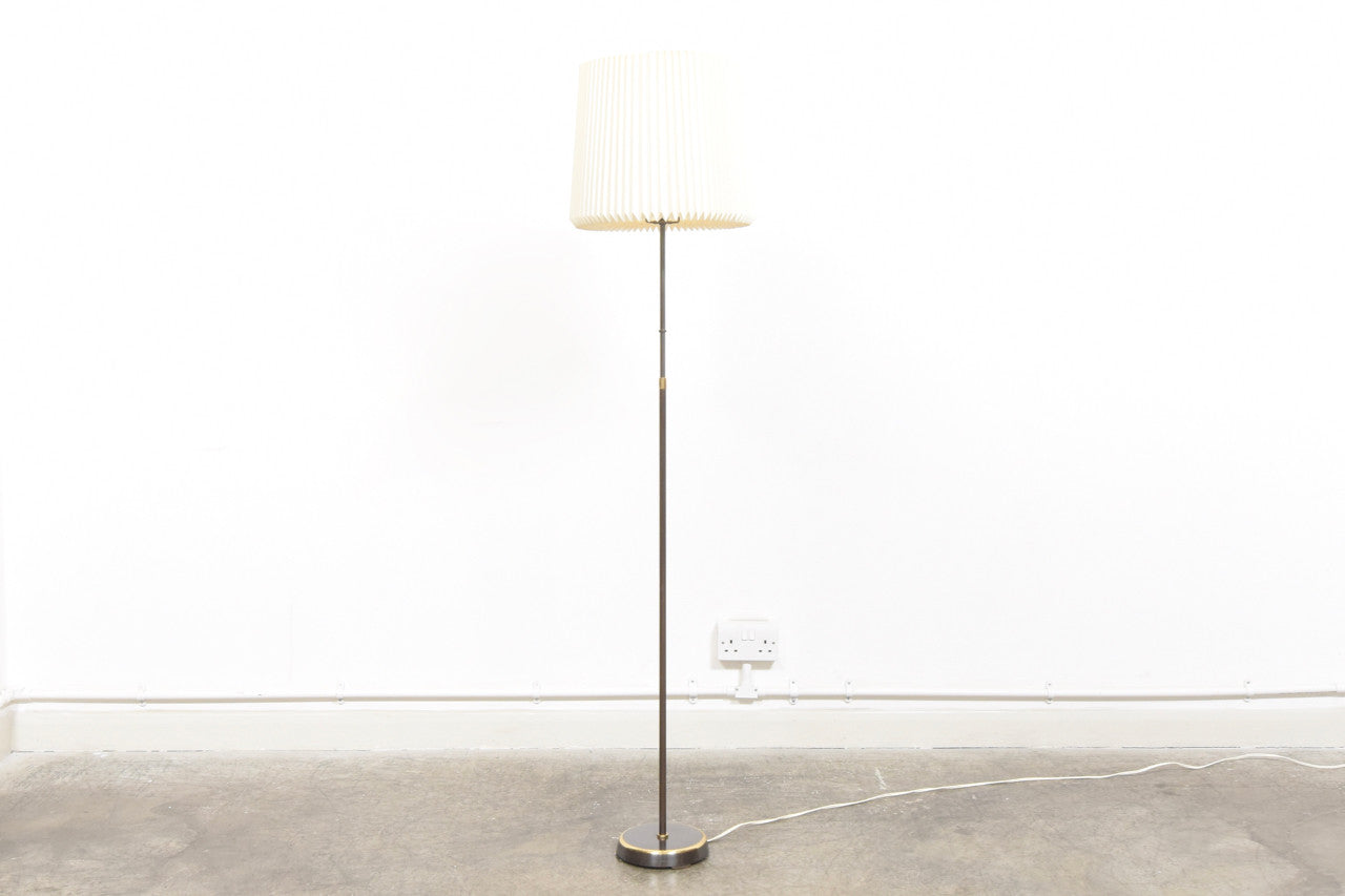 Height adjustable Le Klint floor lamp with black stem