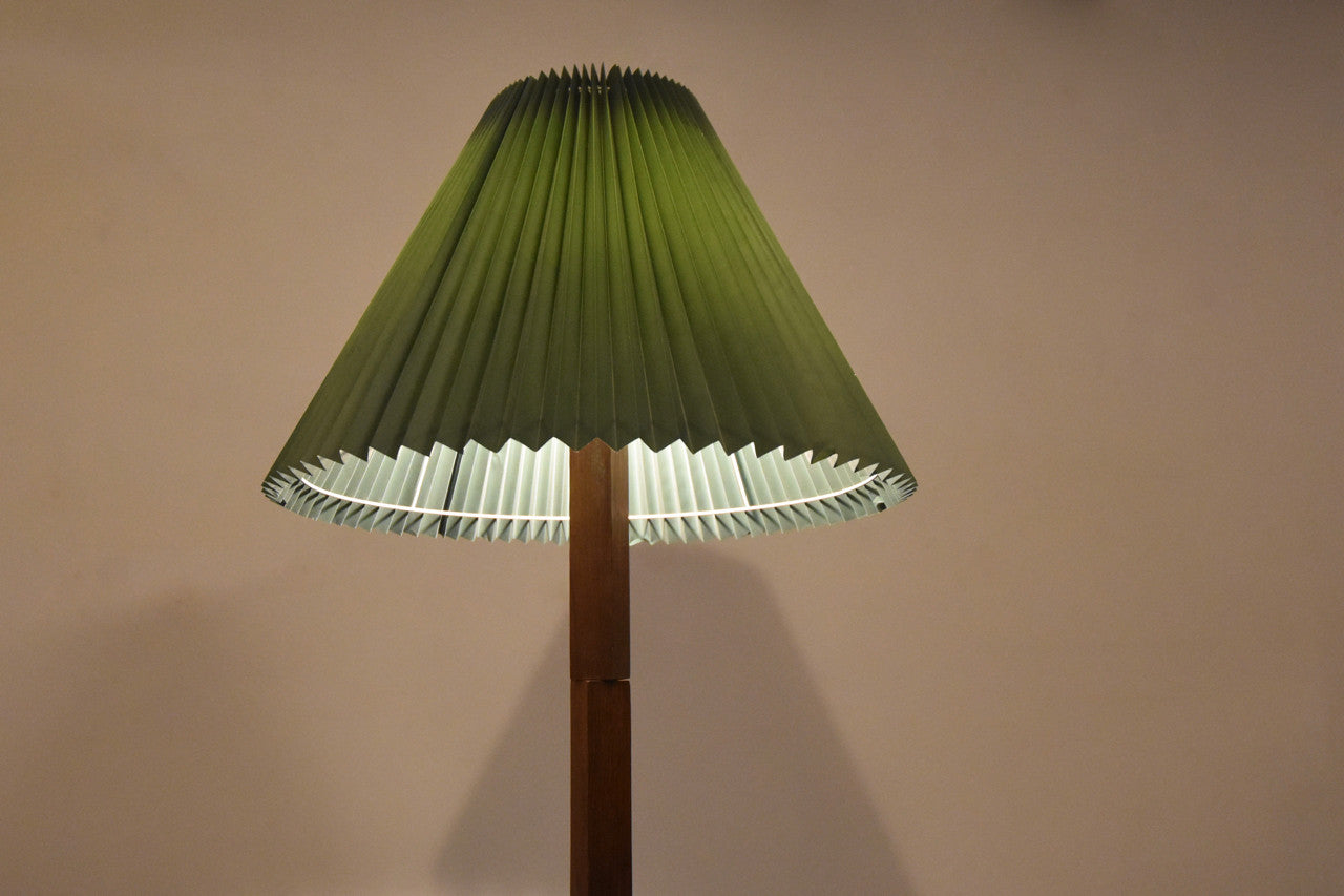 Rosewood floor lamp