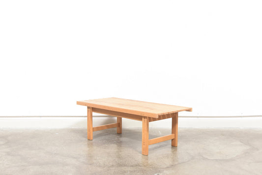 Oak bench by Hugo Svensson (S)