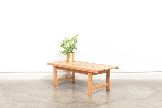 Oak bench by Hugo Svensson (S)