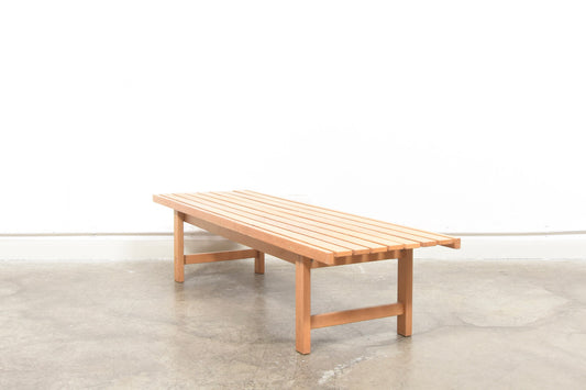 Oak bench by Hugo Svensson (L)