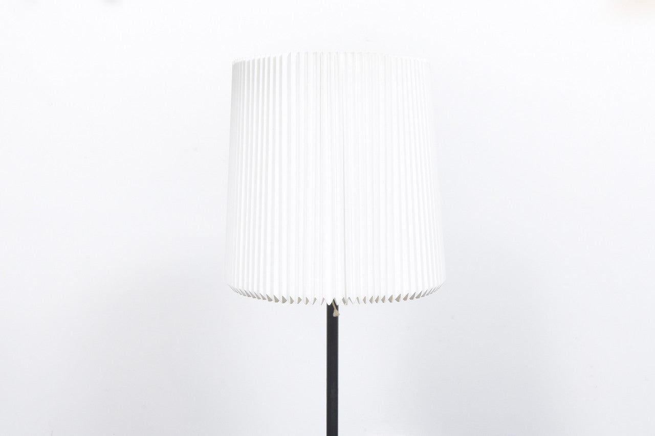 1950s Le Klint floor lamp with black stem