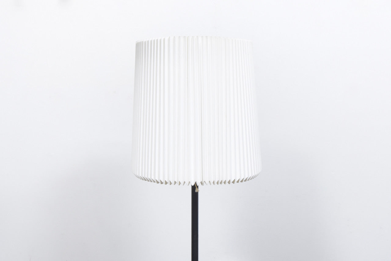 1950s Le Klint floor lamp with black stem