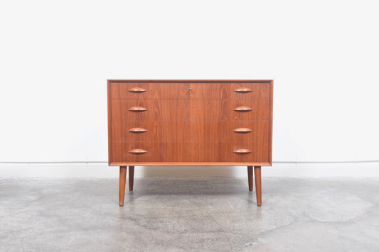 Low chest of four drawers by Bornholms