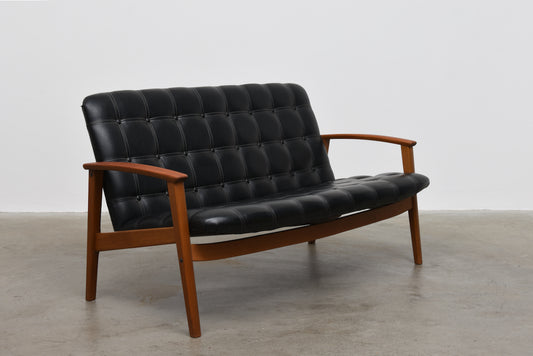 1960s Swedish two seat sofa