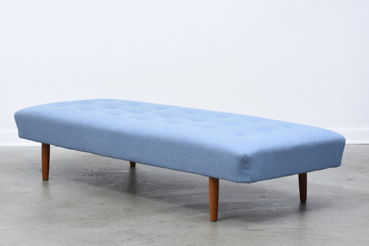 1960s daybed with new upholstery