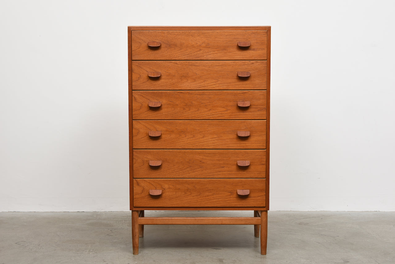Teak chest of drawers by Poul Volther