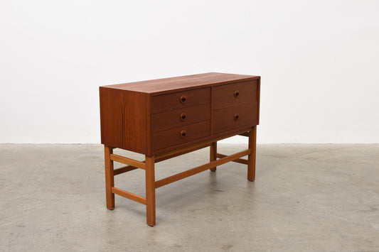 1960s teak hallway chest