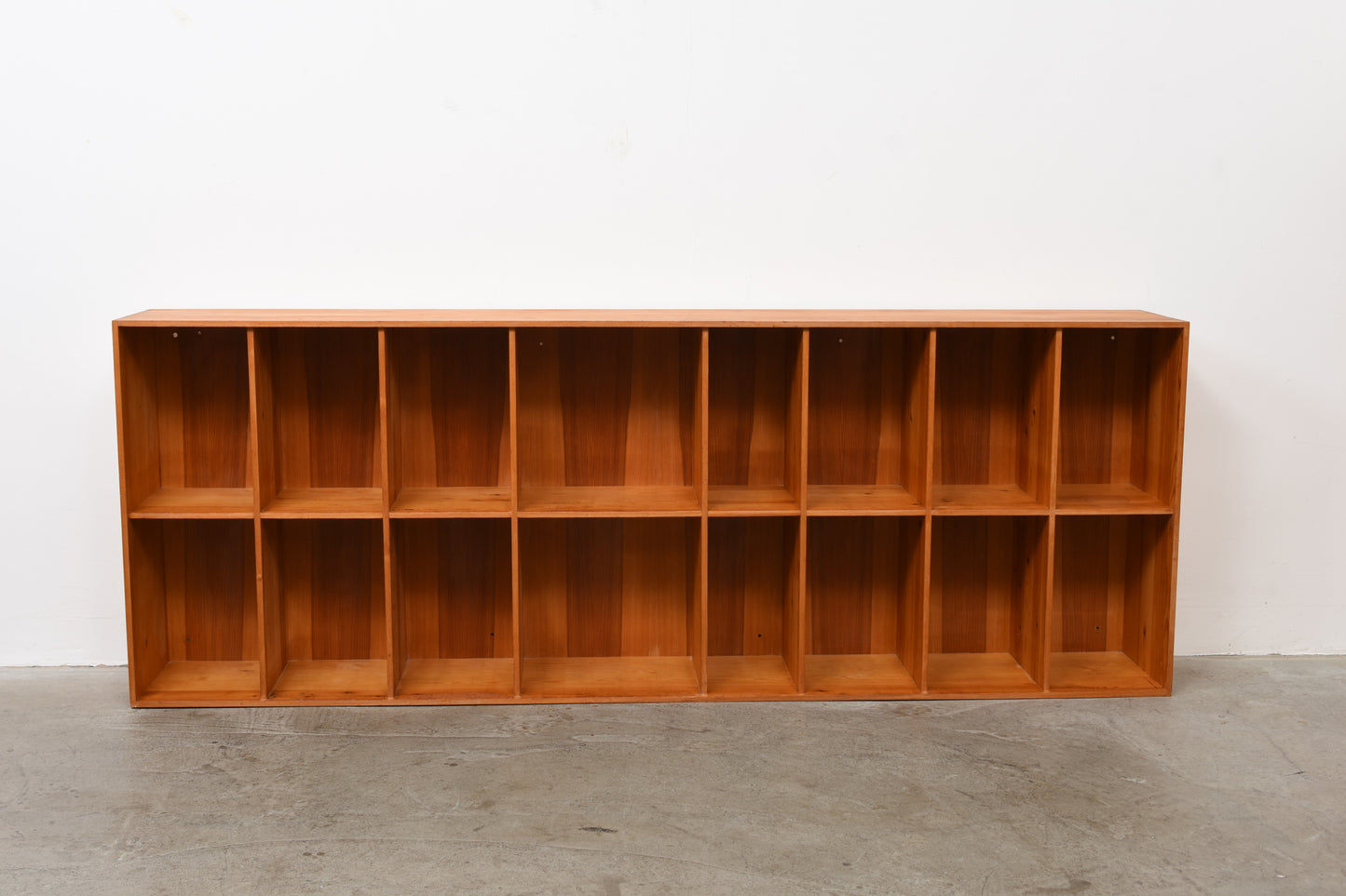 1960s Danish pine bookshelf